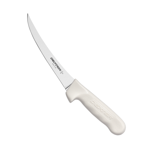 6" SANI-SAFE Flexible Curved Boning Knife