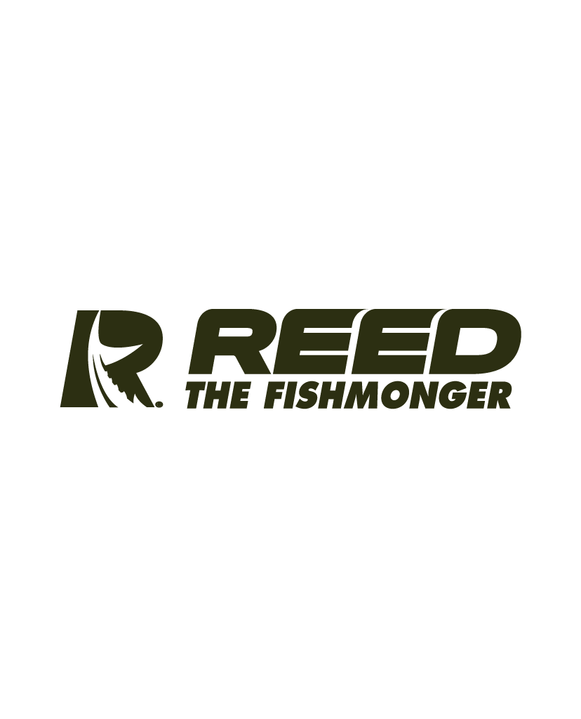 Reed the Fishmonger Logo Organic Fair Trade Unisex Natural Color Short Sleeve T-Shirt