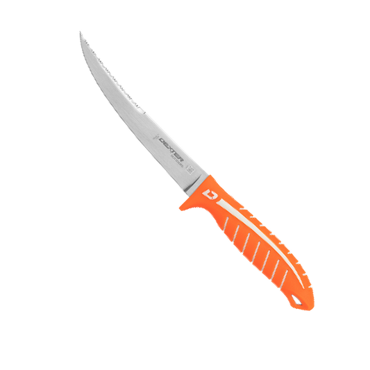 DEXTREME® DUAL EDGE 7" FLEXIBLE FILLET KNIFE DX7F WITH SHEATH